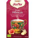Yogi Tea Ginger hibiscus bio (17st) 17st thumb