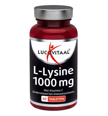 Lucovitaal L-lysine lipblaasje (60tb) 60tb