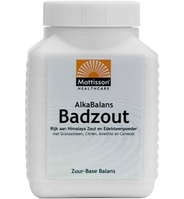 Mattisson Healthstyle Alkabalans zuur base badzout PH 8.0 (700g) 700g