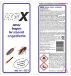 HG X kruipend ongedierte spray (400ml) 400ml thumb