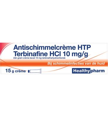 Healthypharm Antischimmelcreme terbinafine 10mg/g (15g) 15g