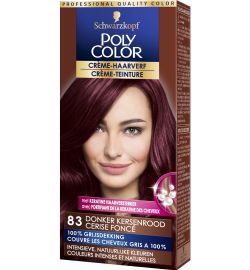 Poly Color Poly Color Creme haarverf 83 donker kersenrood (90ml)