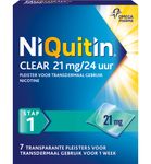 Niquitin Stap clear 21 mg/24 uur (7st) 7st thumb