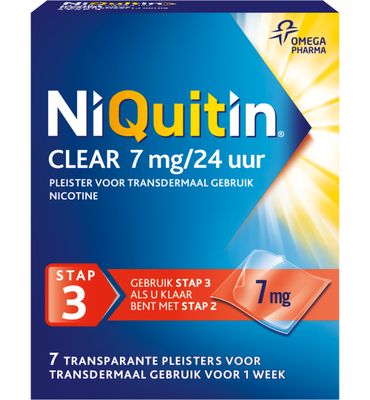 Niquitin Stap 3 7 mg (7st) 7st