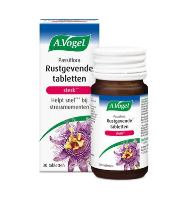A.Vogel Passiflora rustgevende tabletten sterk (30tb) 30tb