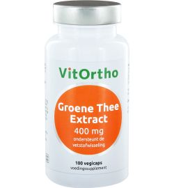 Vitortho VitOrtho Groene thee extract 400 mg (100vc)