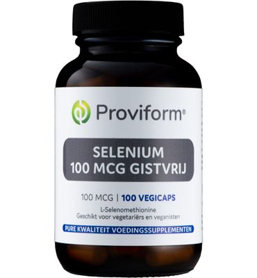 Proviform Selenium 100 mcg gistvrij (100vc) 100vc