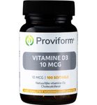 Proviform Vitamine D3 10mcg (100sft) 100sft thumb