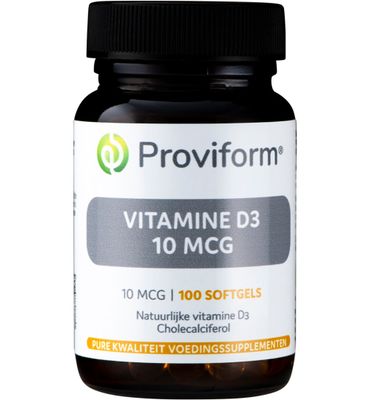 Proviform Vitamine D3 10mcg (100sft) 100sft