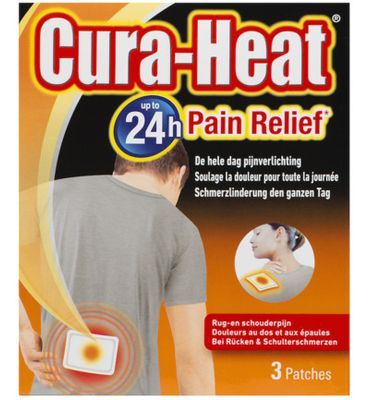 Cura Heat Warmtepack rug- en schouder (3st) 3st