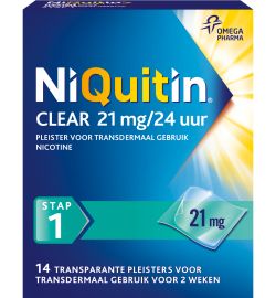 NiQuitin Niquitin Stap 1 21 mg (14st)