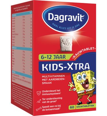 Dagravit Multi kids-xtra 6-12 jaar (60kt) 60kt