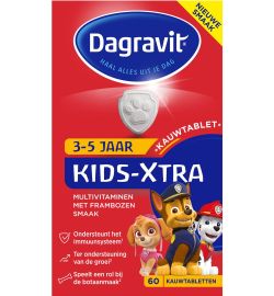 Dagravit Dagravit Multi kids Framboos 3-5 jaar (60kt)