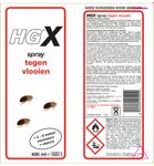HG X vlooien spray (400ml) 400ml thumb