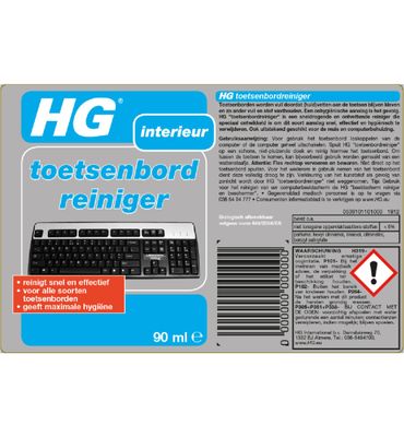 HG Toetsenbord reiniger (90ml) 90ml