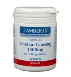 Lamberts Lamberts Ginseng Siberisch 1500mg (60tb)