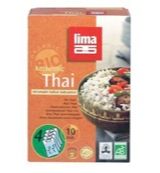 Lima Rijst thai halfvol builtjes 4 x 125 gram bio (4x125g) 4x125g