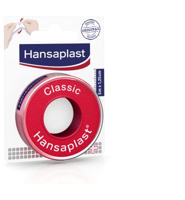 Hansaplast Hechtpleister classic 5m x 1.25cm (1set) 1set