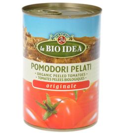 La Bio Idea La Bio Idea Tomaten gepeld (blik) (400g)
