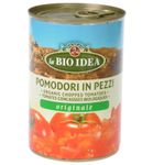 La Bio Idea Tomatenstukjes in blik bio (400g) 400g thumb
