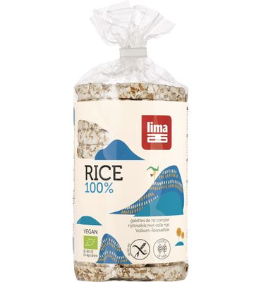 Lima Rijstwafels met zout bio (100g) 100g