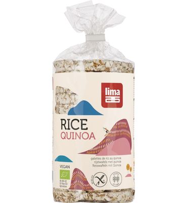 Lima Rijstwafels met quinoa bio (100g) 100g