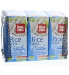 Lima Rice drink original pakjes 200 ml bio (3st) 3st thumb