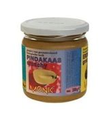 Monki Monki Pindakaas crunchy met zout eko bio (330g)