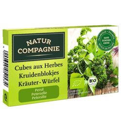 Natur Compagnie Natur Compagnie Peterselie kruidenblokjes bio (80g)