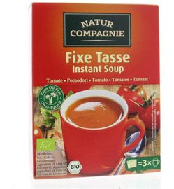 Natur Compagnie Natur Compagnie Fixe tasse instant soep tomaat bio (60g)