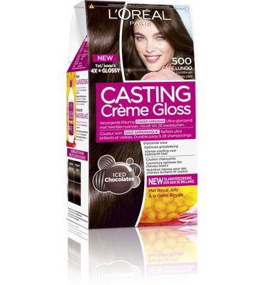 L'Oréal Casting creme gloss 500 Cafe lungo (1set) 1set