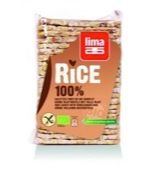 Lima Rijstwafels zout dun recht bio (130g) 130g