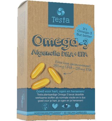 Testa omega 3 algolie dha/epa vegan (60ca) 60ca
