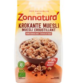 Zonnatura Zonnatura Krokante muesli chocolade bio (375g)