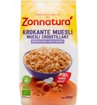 Zonnatura Krokante muesli noten & zaden bio (375g) 375g thumb