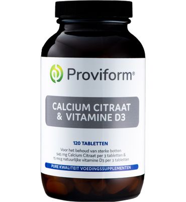Proviform Calcium citraat & D3 (120tb) 120tb