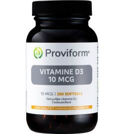 Proviform Proviform Vitamine D3 10mcg (250sft)