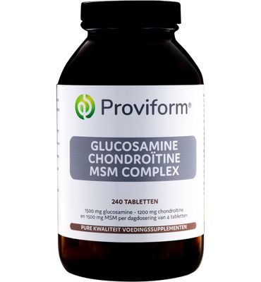 Proviform Glucosamine chondroitine complex MSM (240tb) 240tb