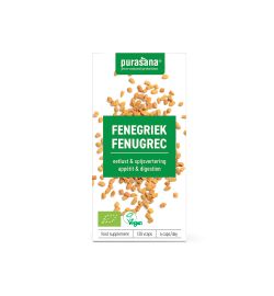 Purasana Purasana Fenegriek/fenugrec vegan bio (120vc)