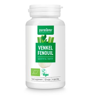 Purasana Venkel/fenouil vegan bio (120vc) 120vc