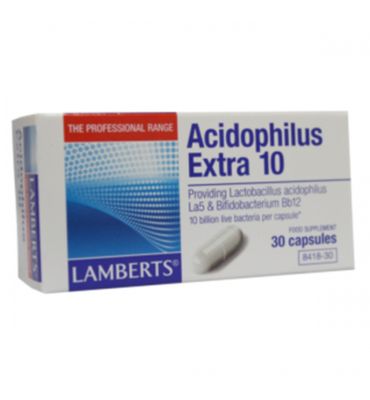 Lamberts Acidophilus Extra 10 (30vc) 30vc