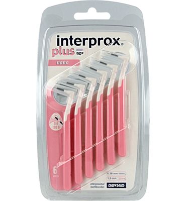 Interprox Ragers plus nano roze (6st) 6st