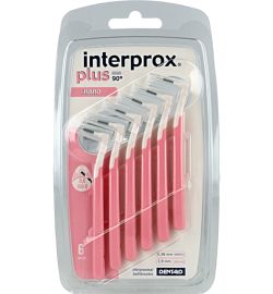 Interprox Interprox Ragers plus nano roze (6st)