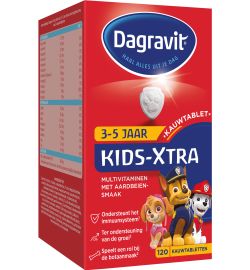 Dagravit Dagravit Multi kids framboos 3-5 jaar (120kt)