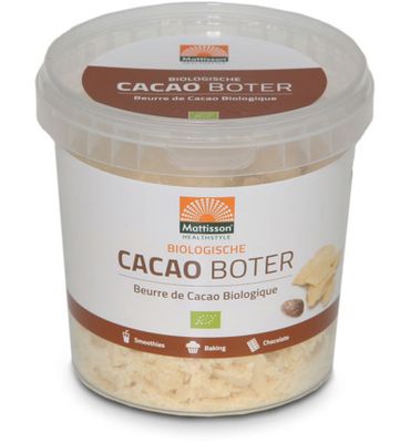 Mattisson Cacao boter bio (300g) 300g