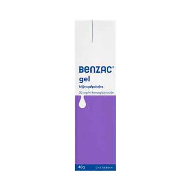 Benzac Gel 50mg/ml benzoylperoxide (40g) 40g