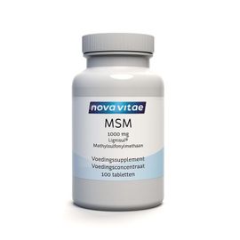 Nova Vitae Nova Vitae MSM 1000 mg (100ca)