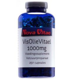 Nova Vitae Nova Vitae Visolie vitael 1000 mg (zalmolie) (250ca)