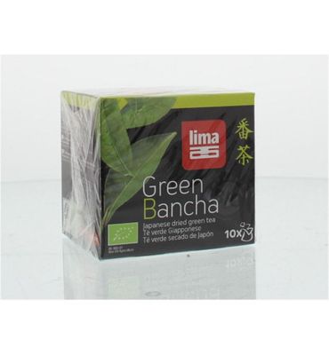 Lima Green bancha thee builtjes bio (10st) 10st