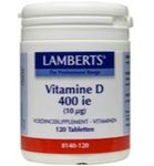 Lamberts Vitamine D3 400IE/10mcg (120tb) 120tb thumb